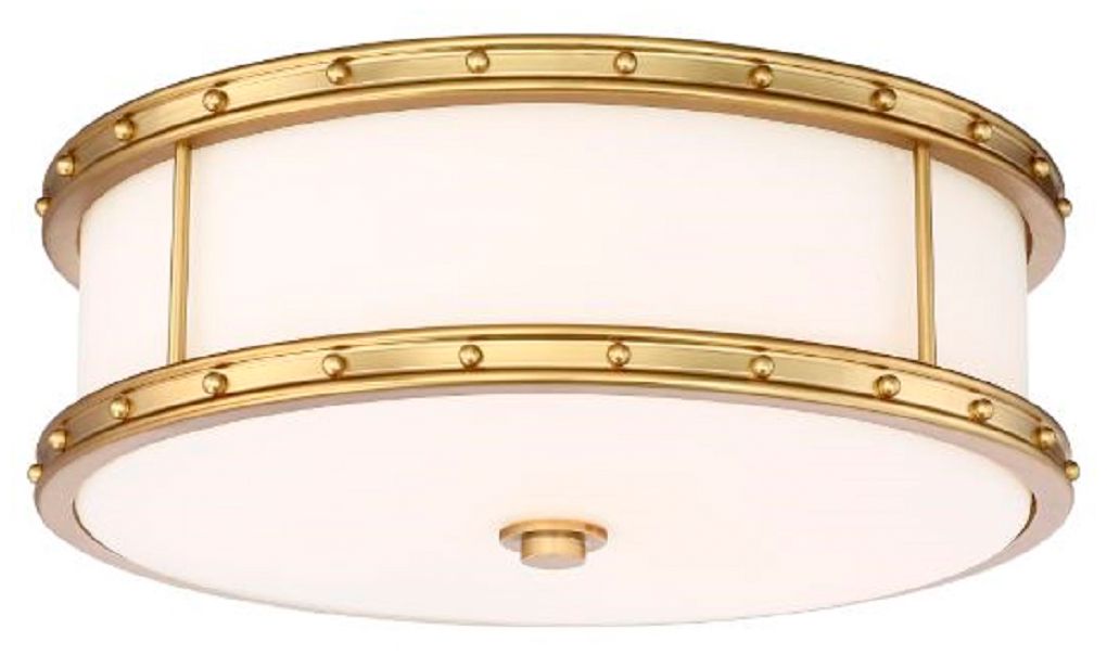 Minka-Lavery LED 1-Light Liberty Gold Flush Mount
