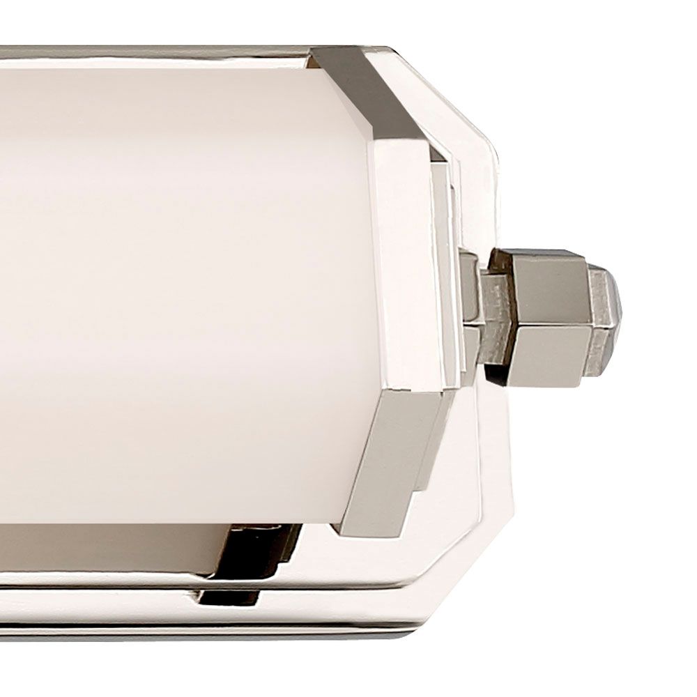 Image 4 Minka-Lavery LED 1-Light Polished Nickel Bath Light more views