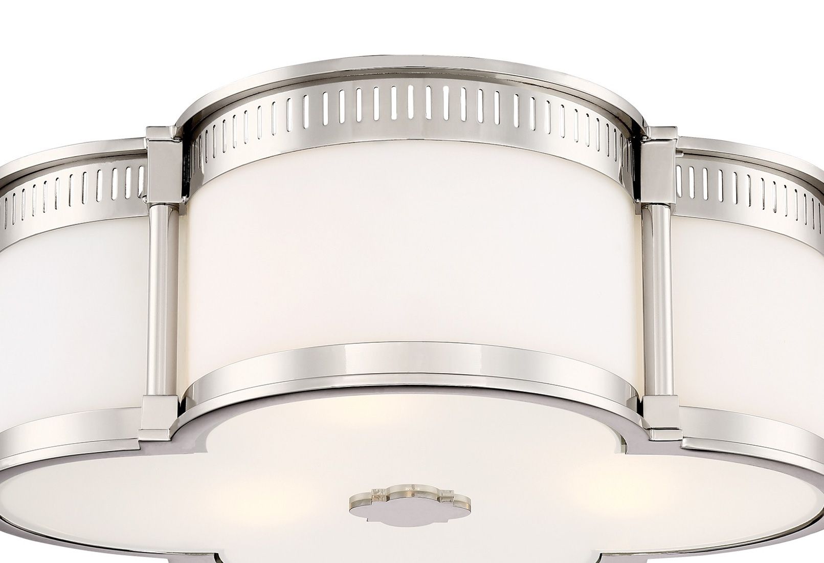 Image 4 Minka-Lavery LED 1-Light Polished Nickel Flush Mount more views