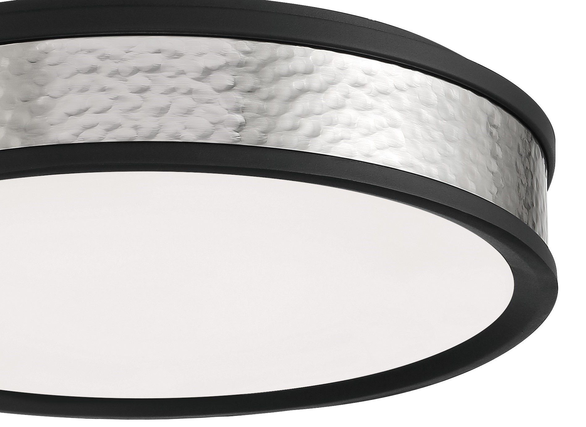 Image 3 Minka-Lavery LED Brushed Nickel and Coal Flush Mount more views