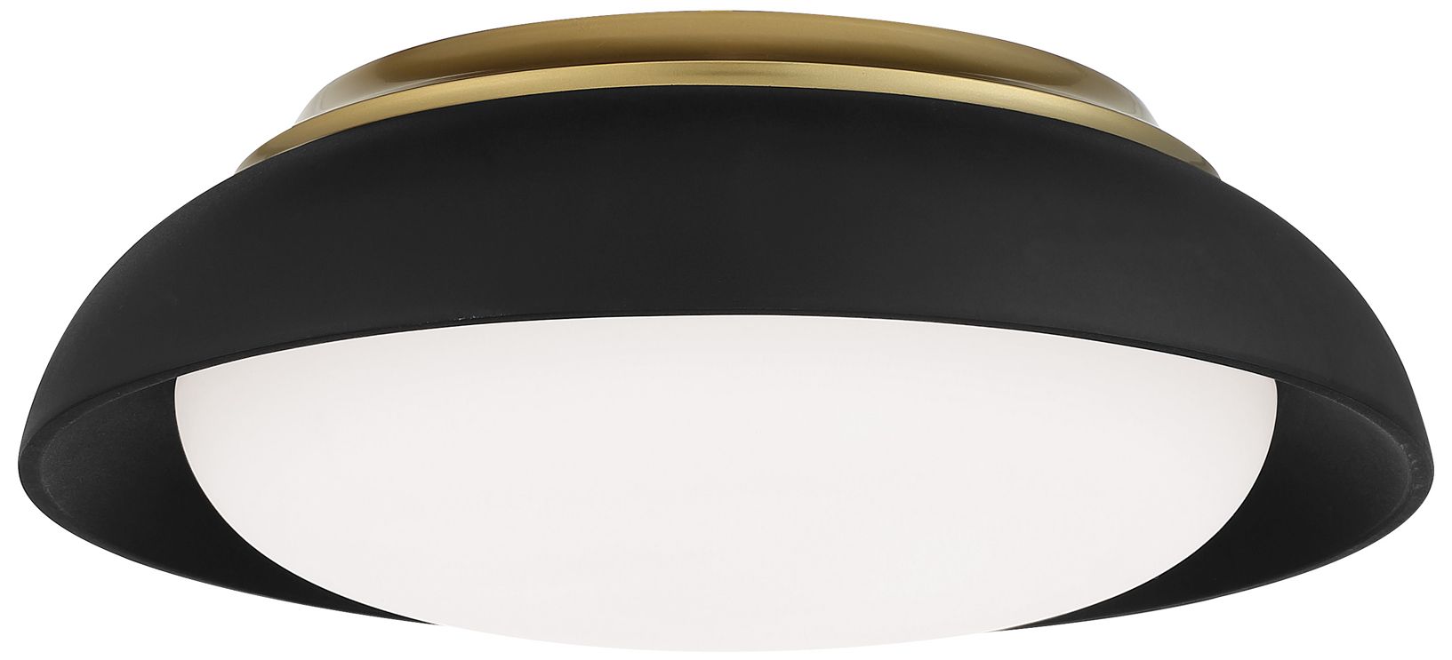 Minka-Lavery LED Sand Coal and Honey Gold Bath Flush Mount