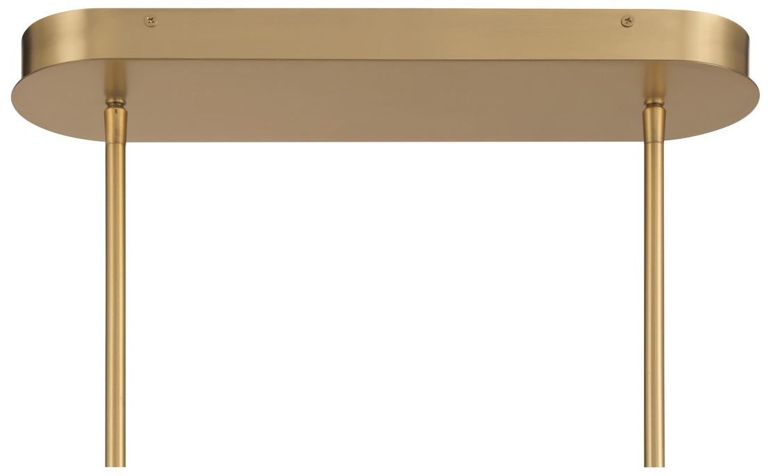 Minka Lavery Linthor LED 64-in Legacy Brass and Bronze Linear Chandelier