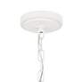 4_Minka Lavery Lodelle 3-Light 19-in White Pendant with Cotton Rope Shades more views