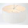 6_Minka Lavery Lodelle 3-Light 19-in White Pendant with Cotton Rope Shades more views
