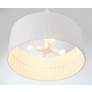 4_Minka Lavery Lodelle 4-Light 24-in White Pendant with Cotton Rope Shades more views