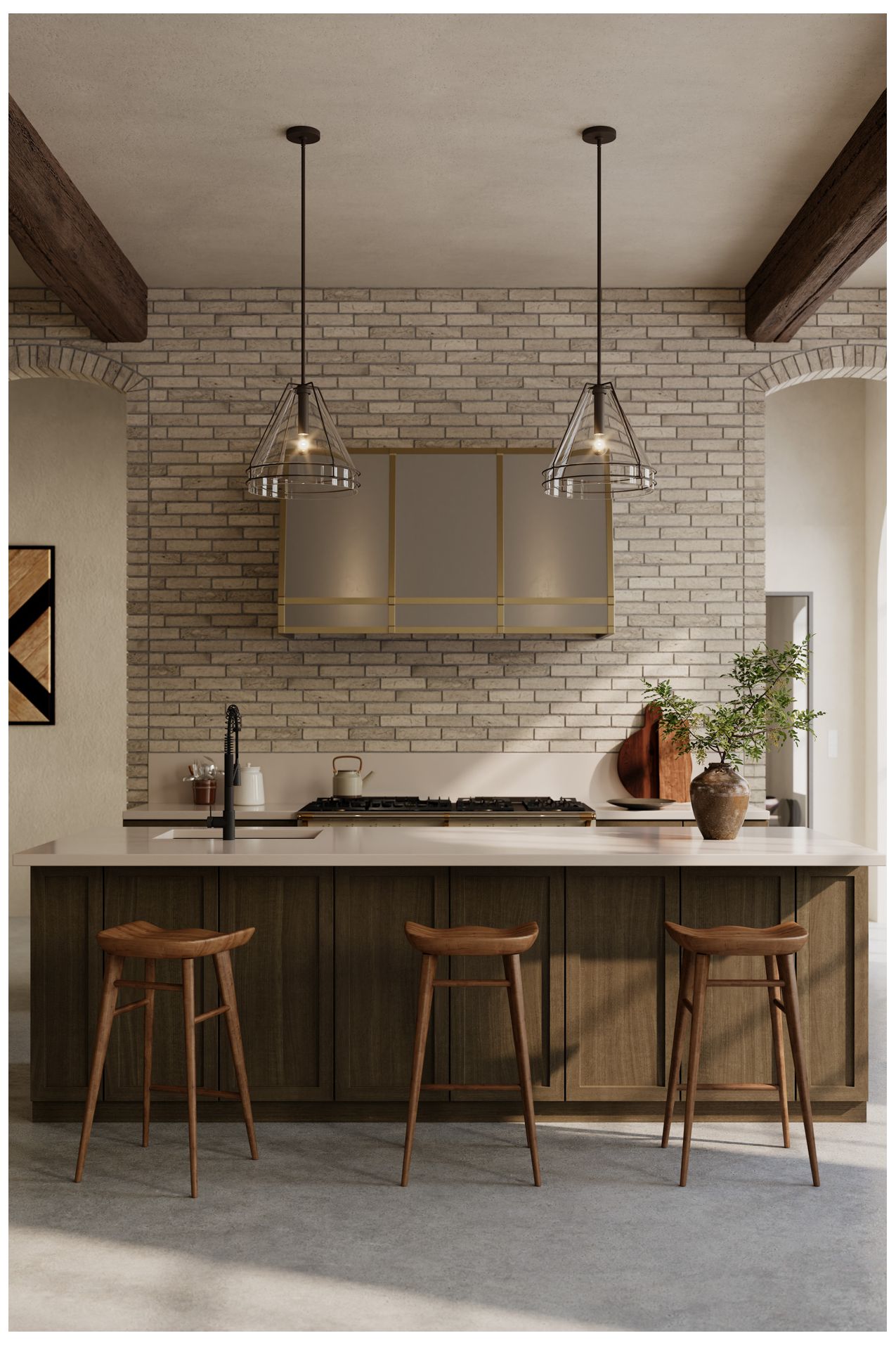 Image 4 Minka Lavery Lorenth 1-Light 18-in Dark more views