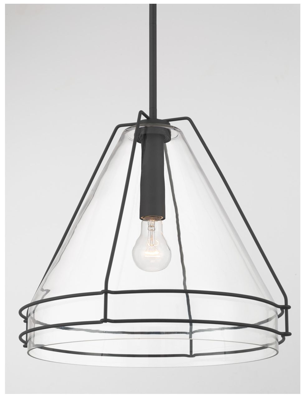 Image 5 Minka Lavery Lorenth 1-Light 18-in Dark more views