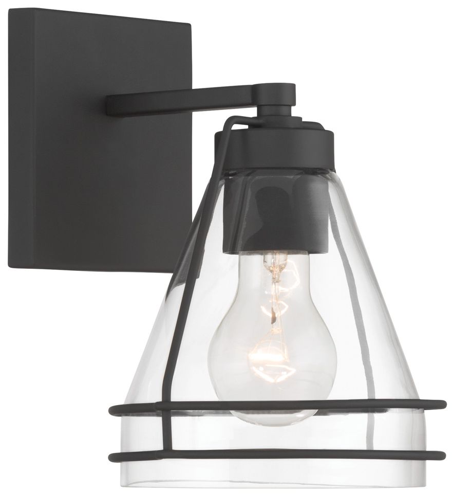 Minka Lavery Lorenth 1-Lt 6.75-in Dark M