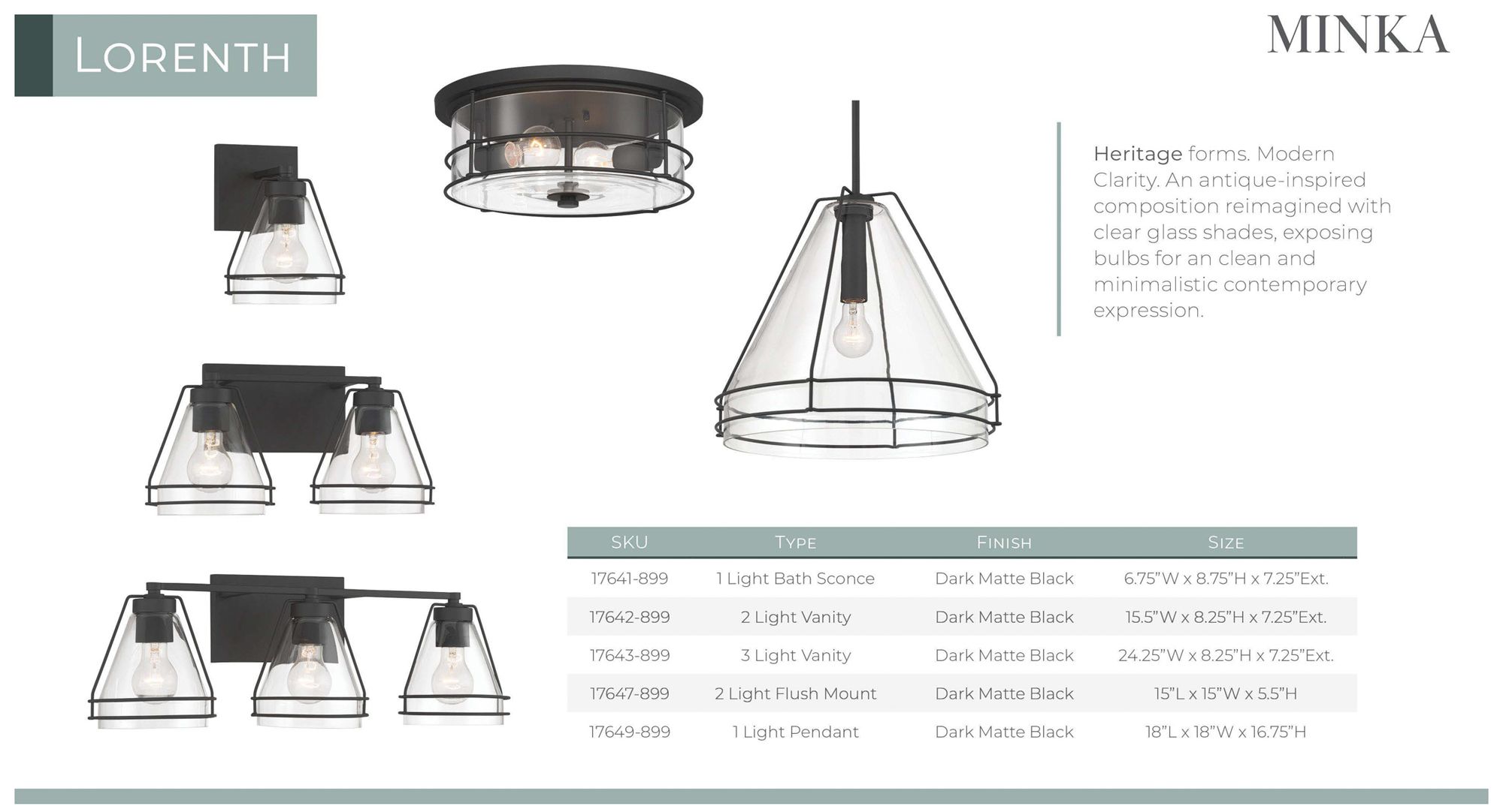 Minka Lavery Lorenth 2-Light 15-in Dark