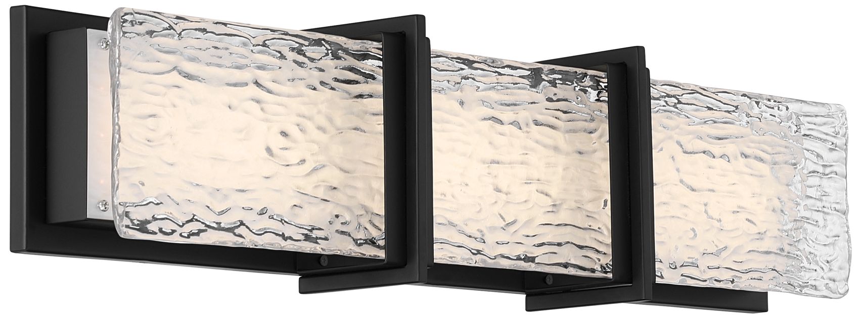 Image 5 Minka Lavery Lumina LED 24.5-in Dark Matte Black Vanity Light with Shade more views