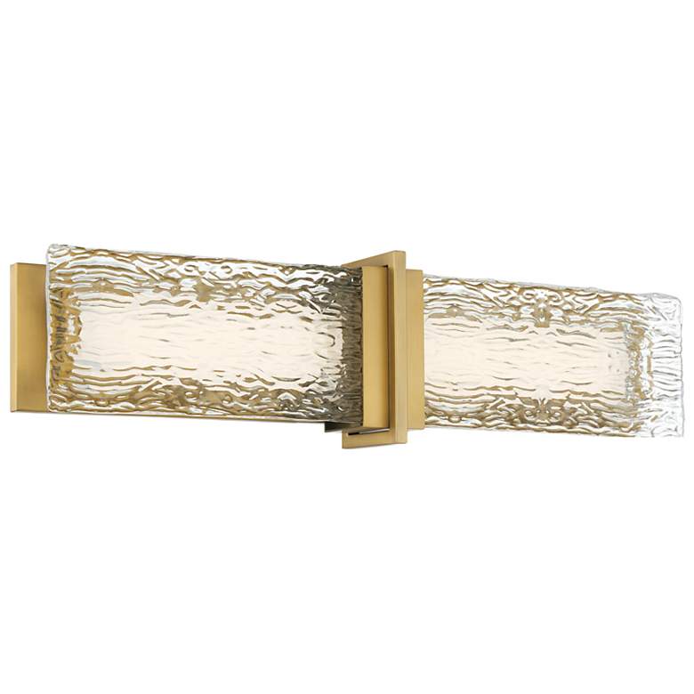Image 1 Minka Lavery Lumina LED 26-in Legacy Brass Indoor Vanity Light