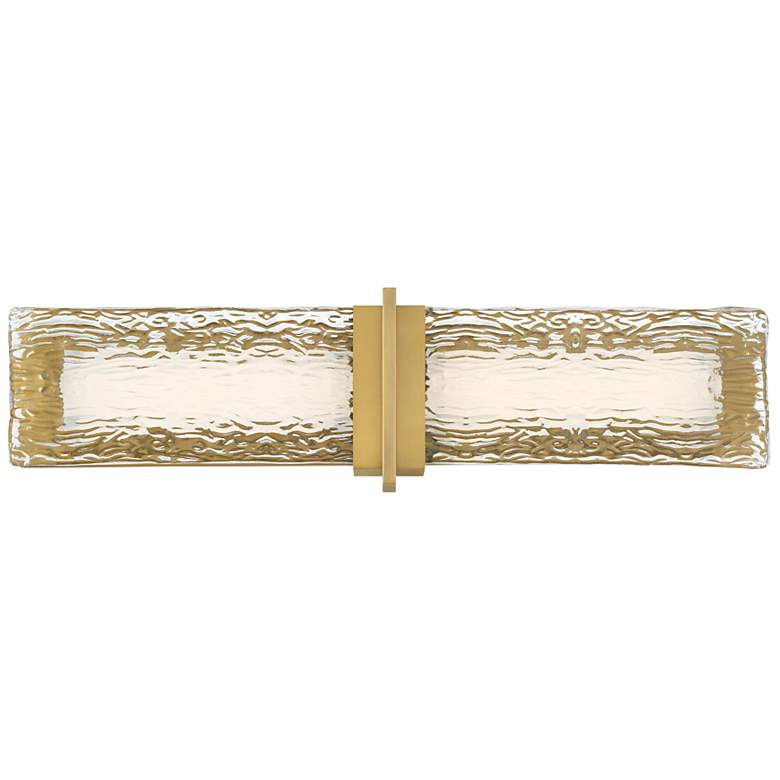 Image 4 Minka Lavery Lumina LED 26-in Legacy Brass Indoor Vanity Light more views
