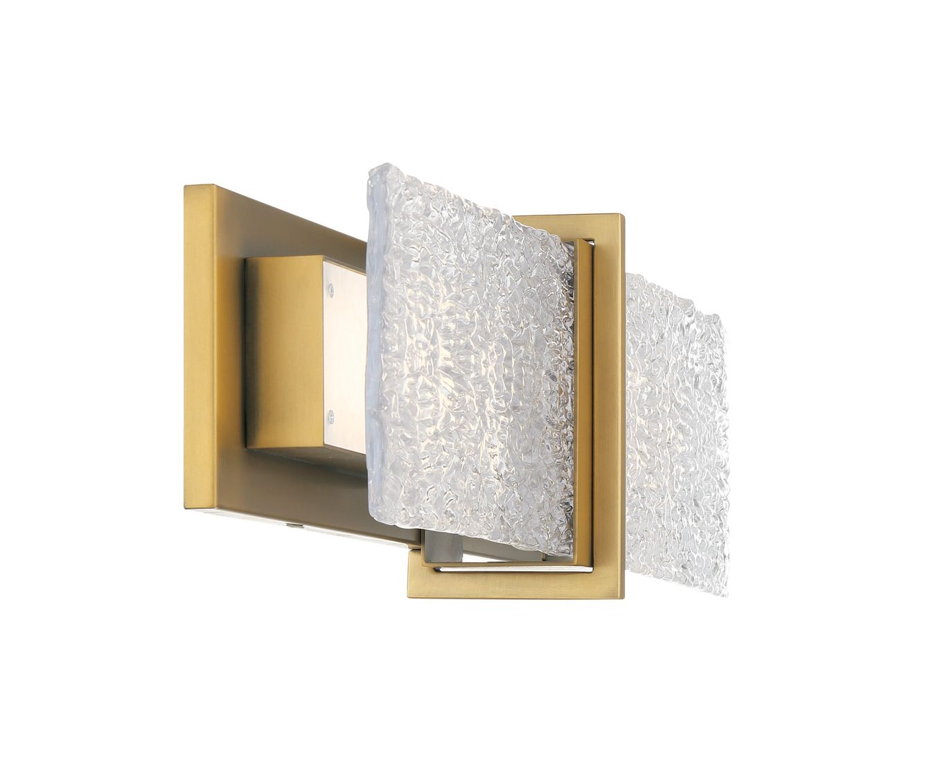 Image 3 Minka Lavery Lumina LED 26-in Legacy Brass Vanity Light with Glass Shade more views