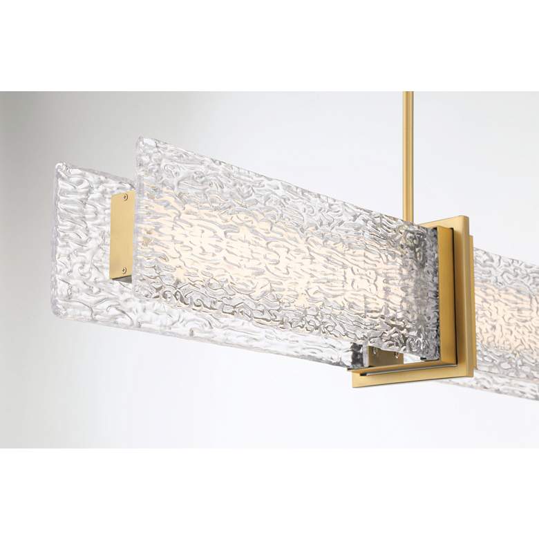 Image 4 Minka-Lavery Lumina LED 52-in Legacy Brass Indoor Island Chandelier more views