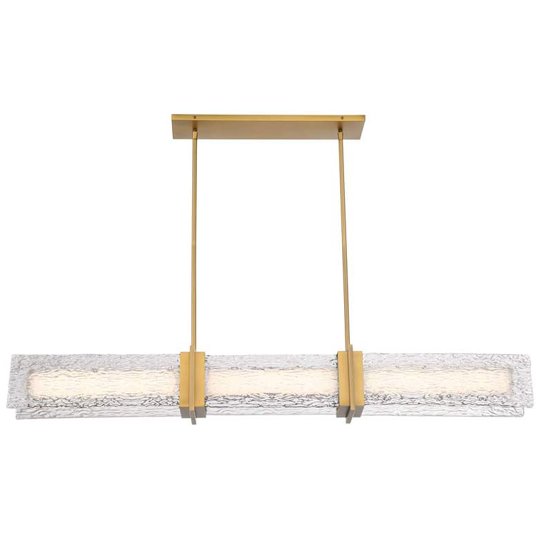 Image 5 Minka-Lavery Lumina LED 52-in Legacy Brass Indoor Island Chandelier more views