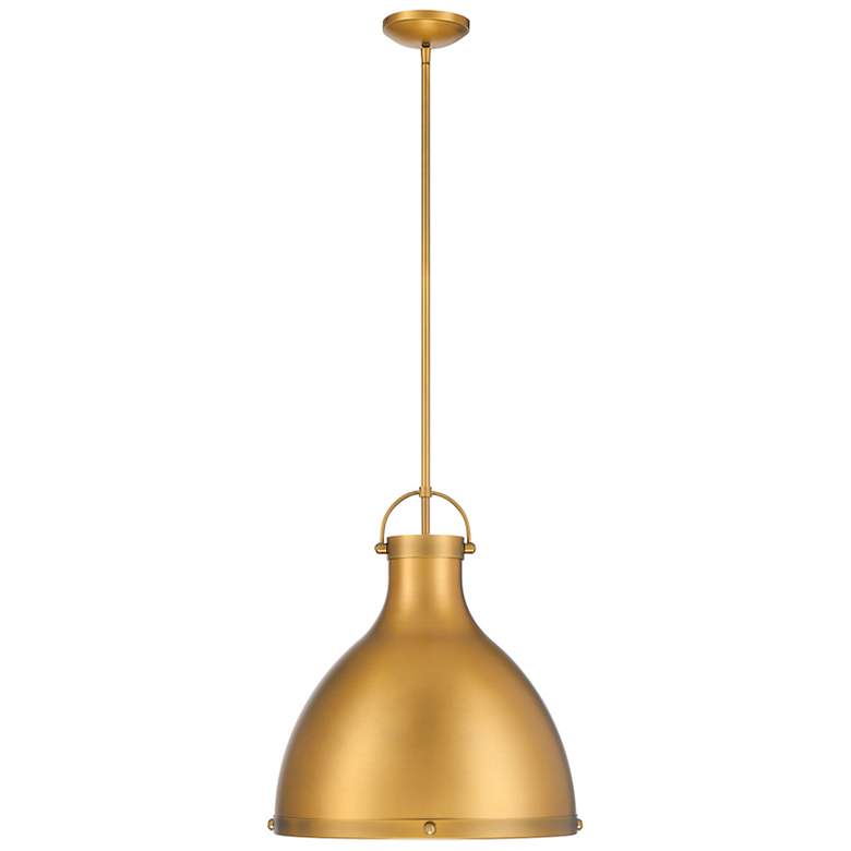 Image 3 Minka Lavery Lynk 1-Light 16.5-in Legacy Brass Indoor Pending Lighting more views