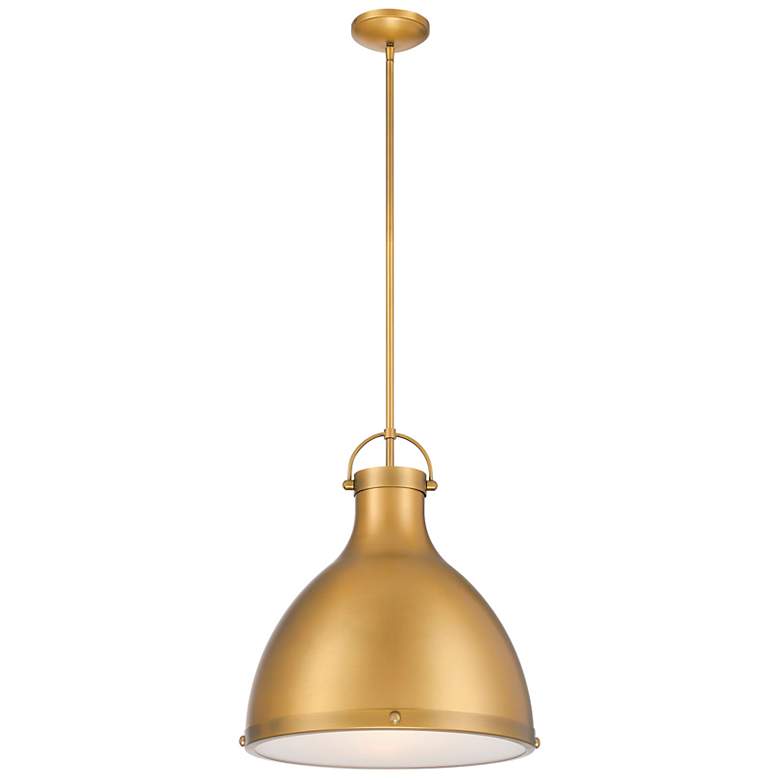 Image 5 Minka Lavery Lynk 1-Light 16.5-in Legacy Brass Indoor Pending Lighting more views