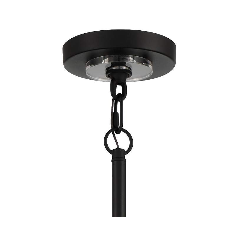 Image 5 Minka-Lavery Majestic Splendor 25.5" Wide Coal Finish 6-Light Pendant more views