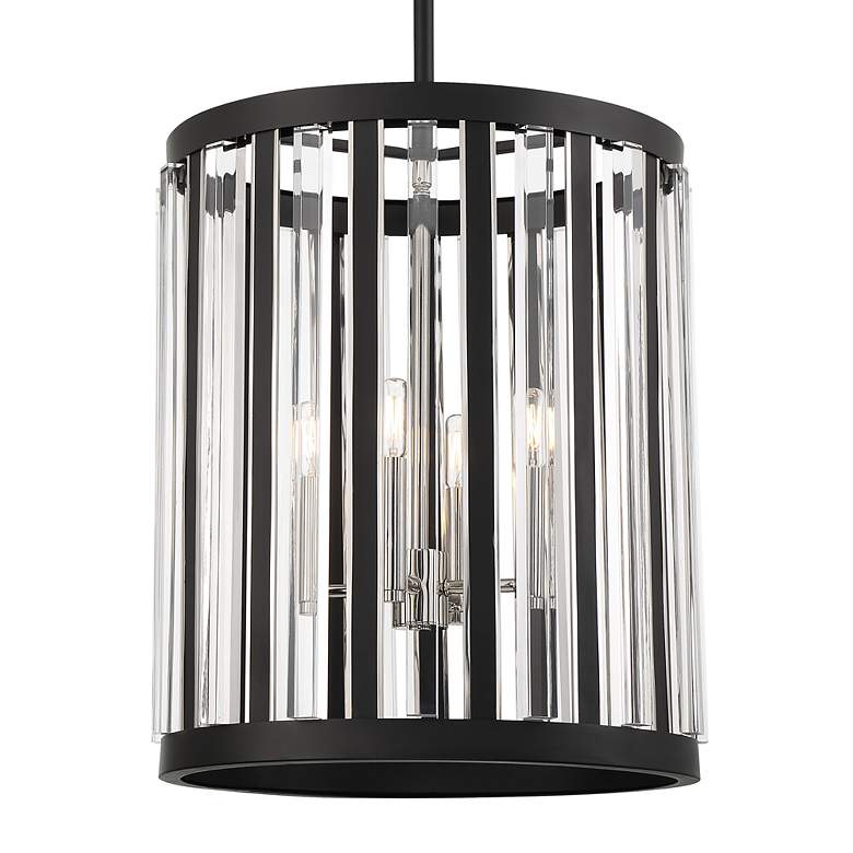 Image 2 Minka-Lavery Majestic Splendor 4-Light Sand Coal - Polished Nickel Pendant more views