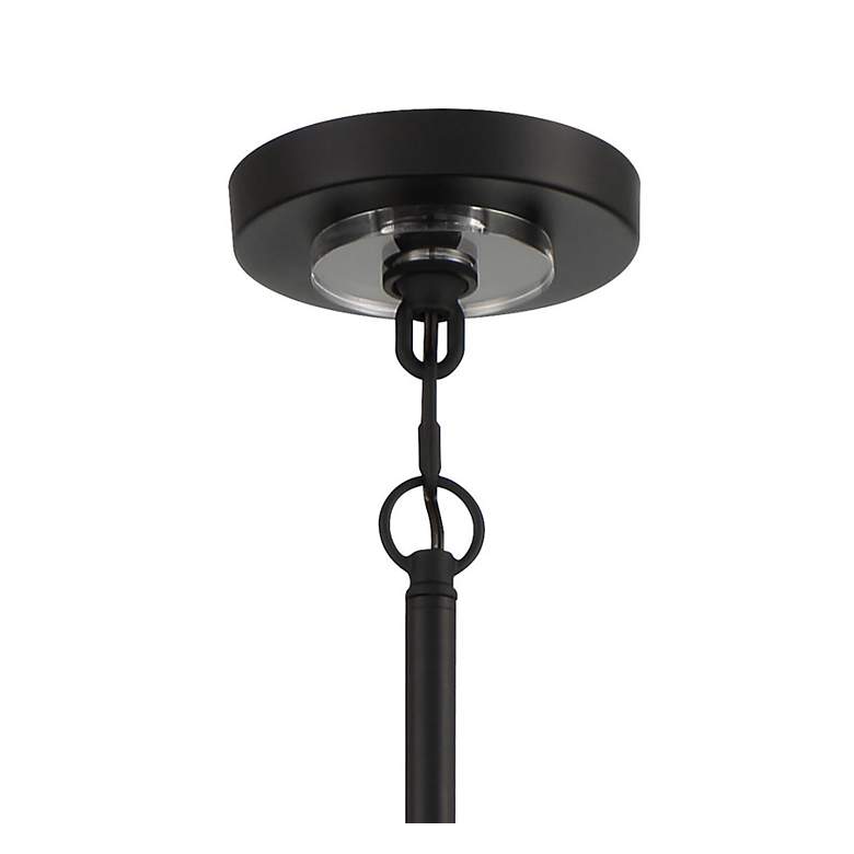 Image 3 Minka-Lavery Majestic Splendor 4-Light Sand Coal - Polished Nickel Pendant more views