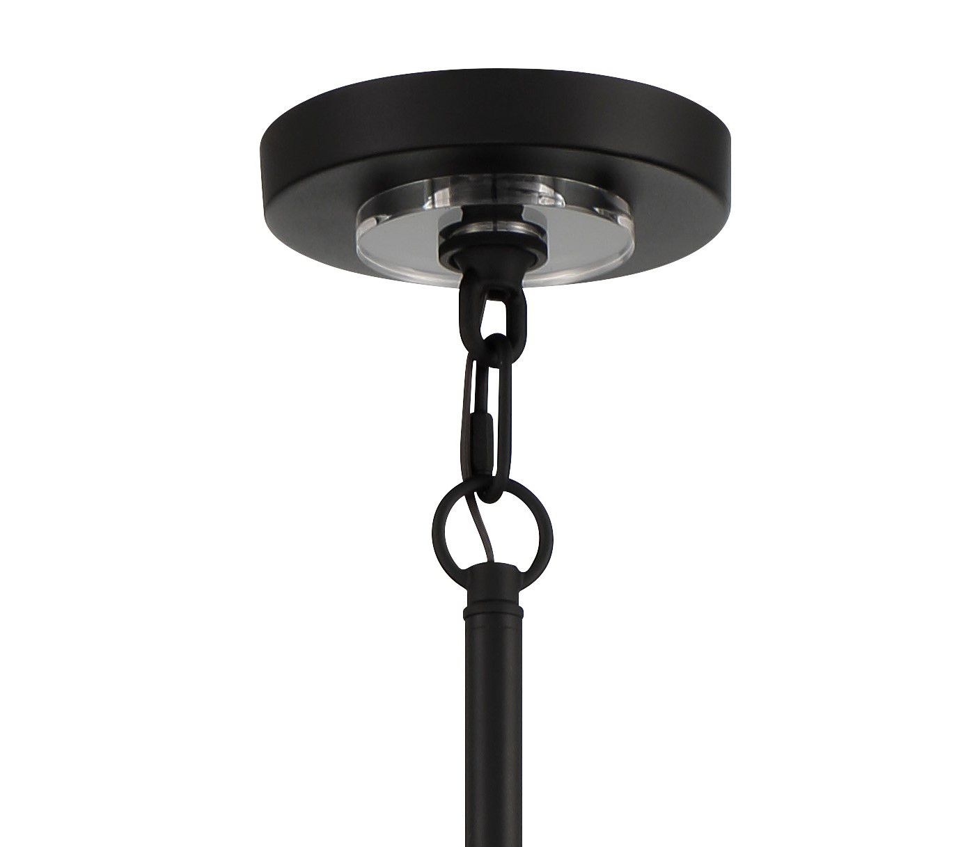Image 5 Minka-Lavery Majestic Splendor 6-Light Coal and Polished Nickel Pendant more views