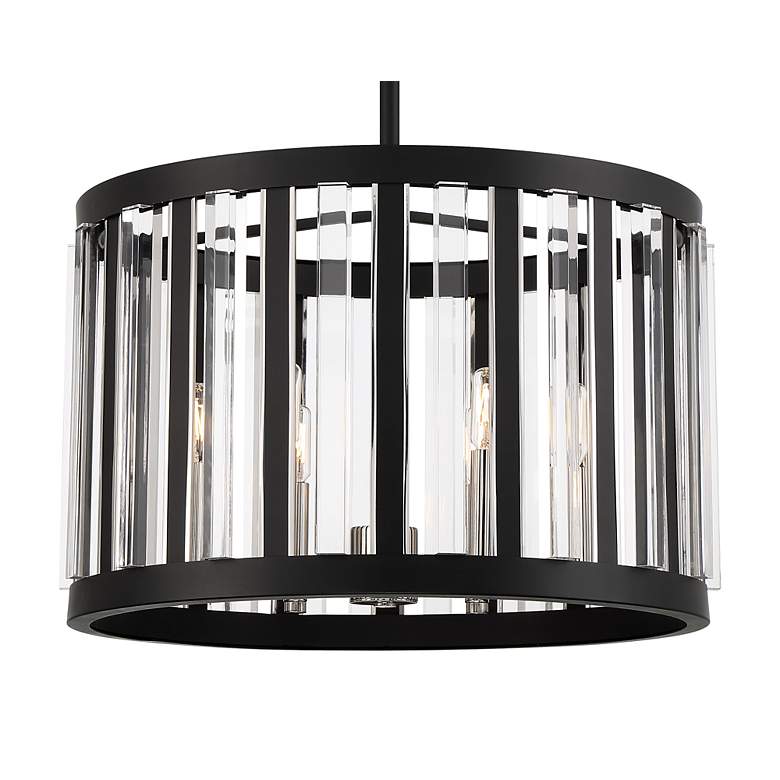 Image 2 Minka-Lavery Majestic Splendor 6-Light Sand Coal and Nickel Pendant more views