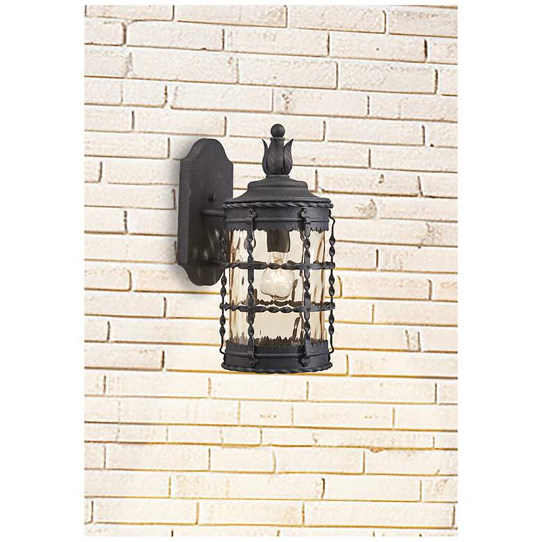 Image 4 Minka Lavery Mallorca Collection 16" High Iron Outdoor Wall Light more views