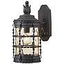 7_Minka Lavery Mallorca Collection 16" High Iron Outdoor Wall Light more views