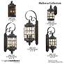 Minka Lavery Mallorca Collection 16" High Iron Outdoor Wall Light in scene