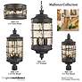 Minka Lavery Mallorca Collection 16" High Iron Outdoor Wall Light in scene