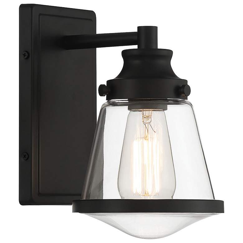 Image 1 Minka-Lavery Mannsdale 1-Light Black Bath Vanity