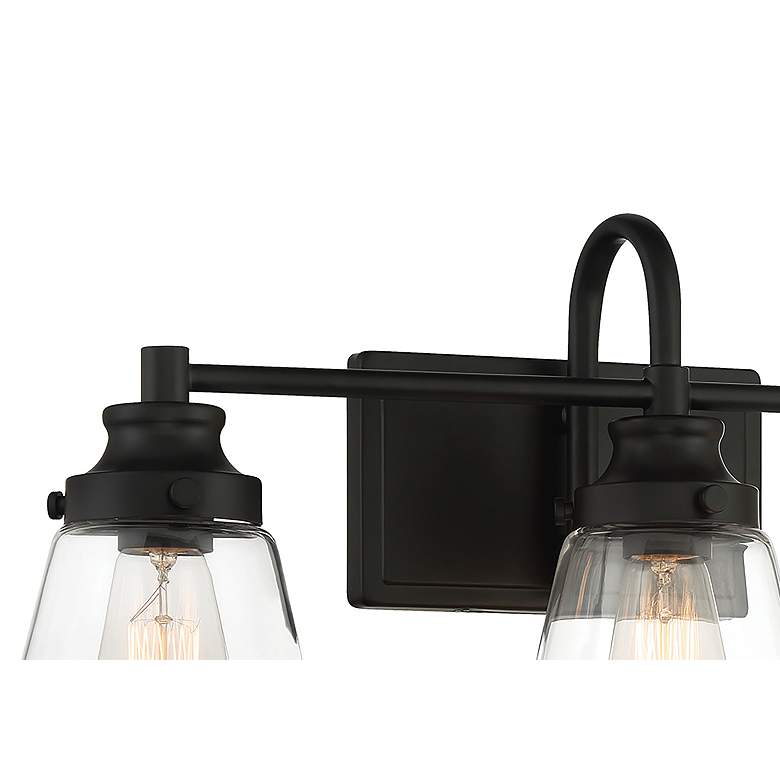 Image 3 Minka-Lavery Mannsdale 3-Light Black Bath Vanity more views