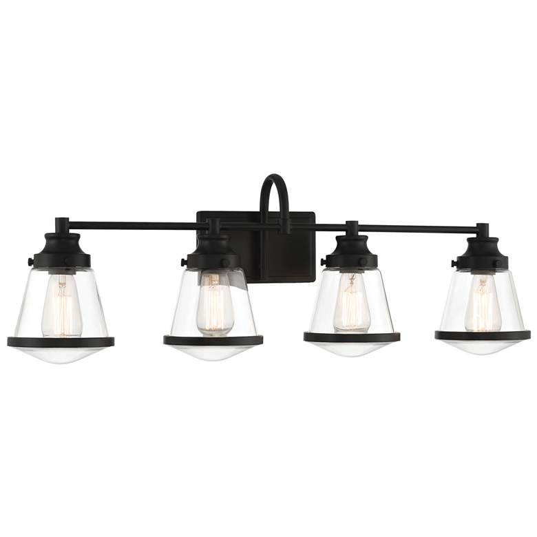 Image 2 Minka-Lavery Mannsdale 4-Light Black Bath Vanity