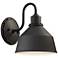 Minka Lavery Mantiel 9 3/4" High Black Outdoor Wall Light
