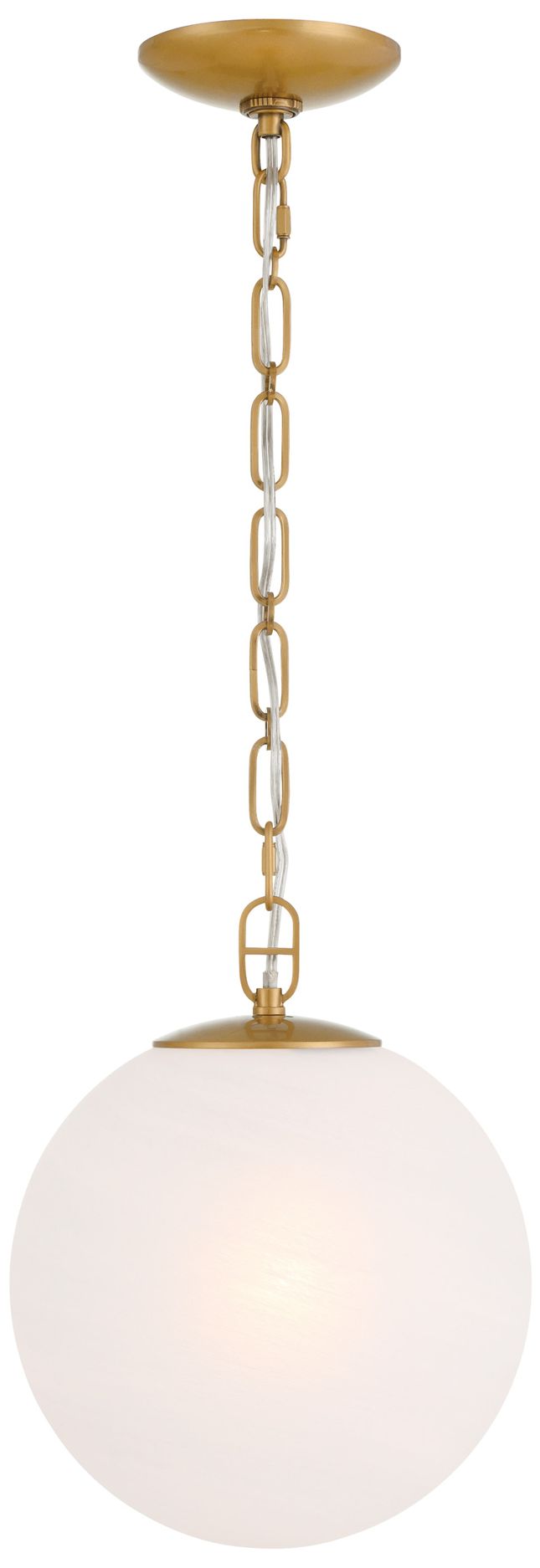 Minka Lavery Marbelle Alabaster Glowing Globe Pendant Light