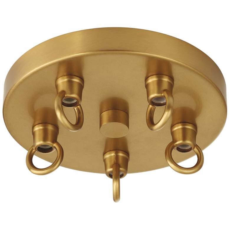 Image 4 Minka-Lavery Marbelle 5-Light 84.5-in Legacy Brass Indoor Pendant more views