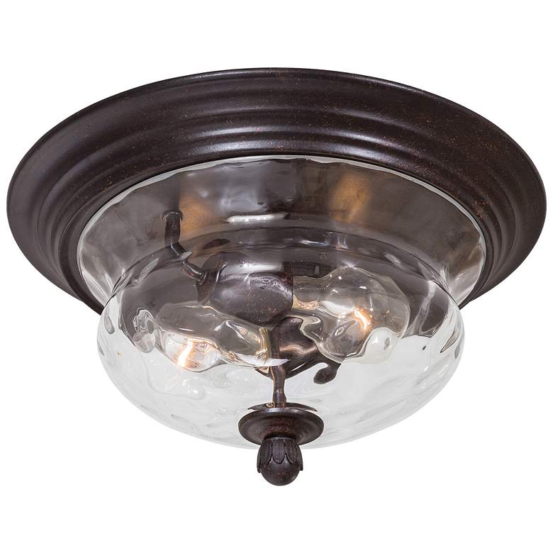 Image 2 Minka Lavery Merrimack 13 1/2" Wide 2-Light Flush Mount Ceiling Light