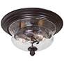 2_Minka Lavery Merrimack 13 1/2" Wide 2-Light Flush Mount Ceiling Light