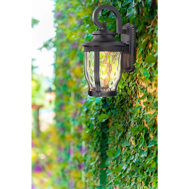 Image 5 Minka Lavery Merrimack 16 1/4" High Black LED Outdoor Wall Light more views