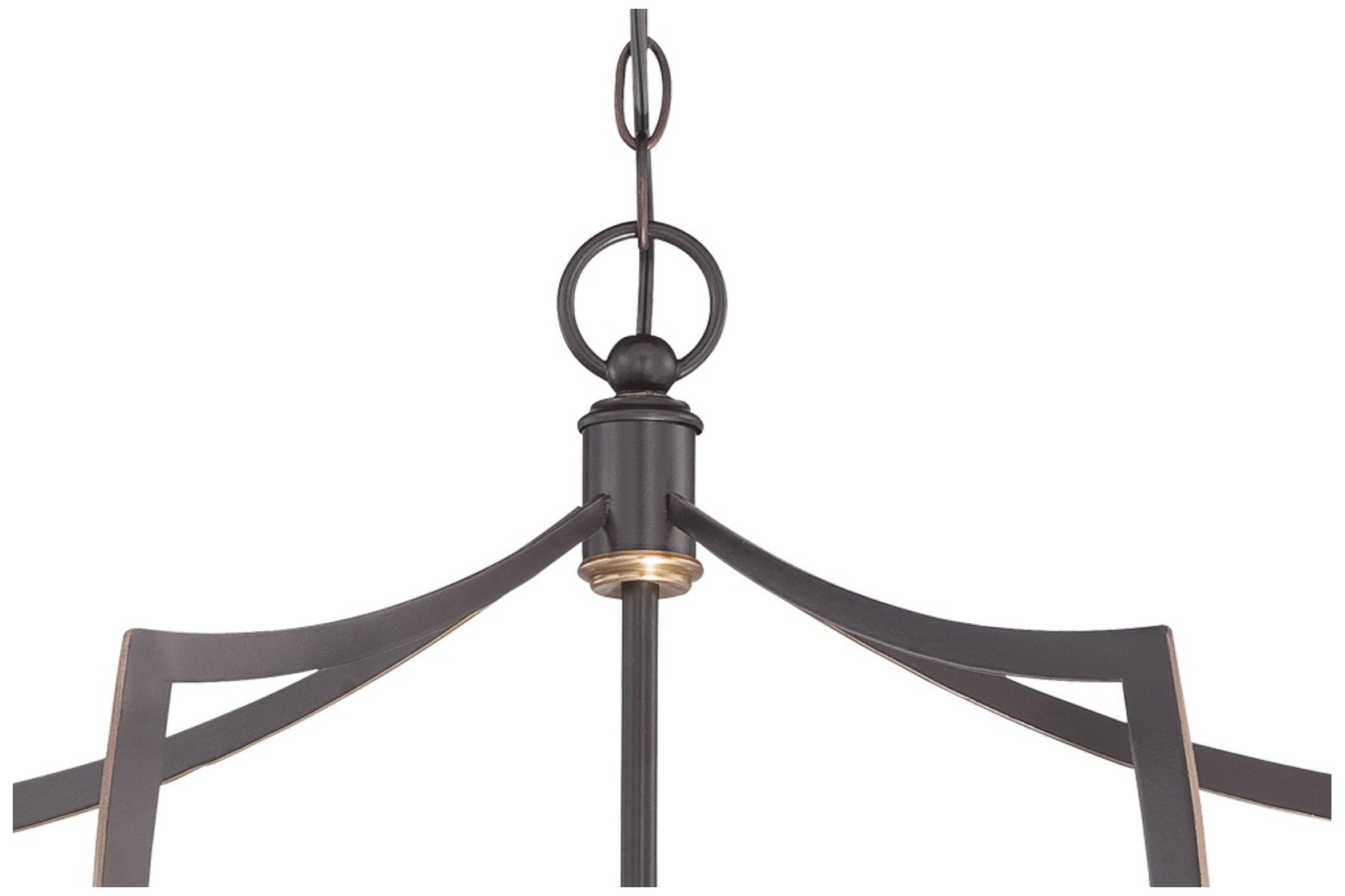 Image 3 Minka-Lavery Middletown 23" Wide 5-Light Bronze and Gold Chandelier more views