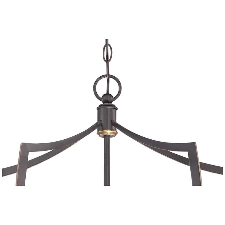 Image 3 Minka-Lavery Middletown 23" Wide 5-Light Bronze and Gold Chandelier more views