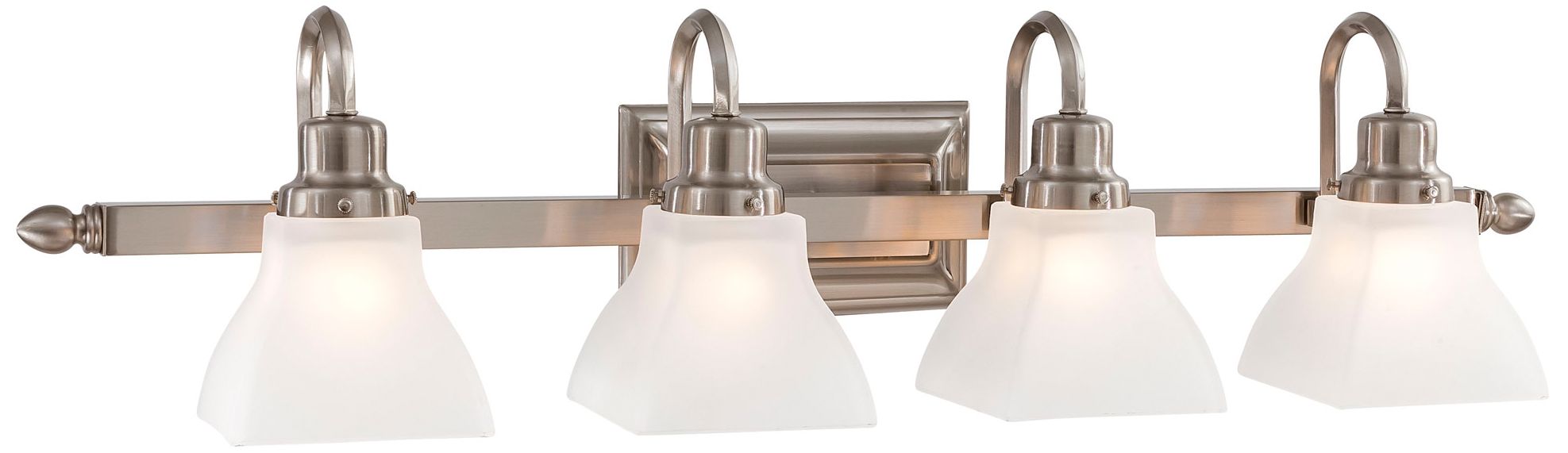 Minka-Lavery Mission Ridge 4-Light Brushed Nickel Vanity Light