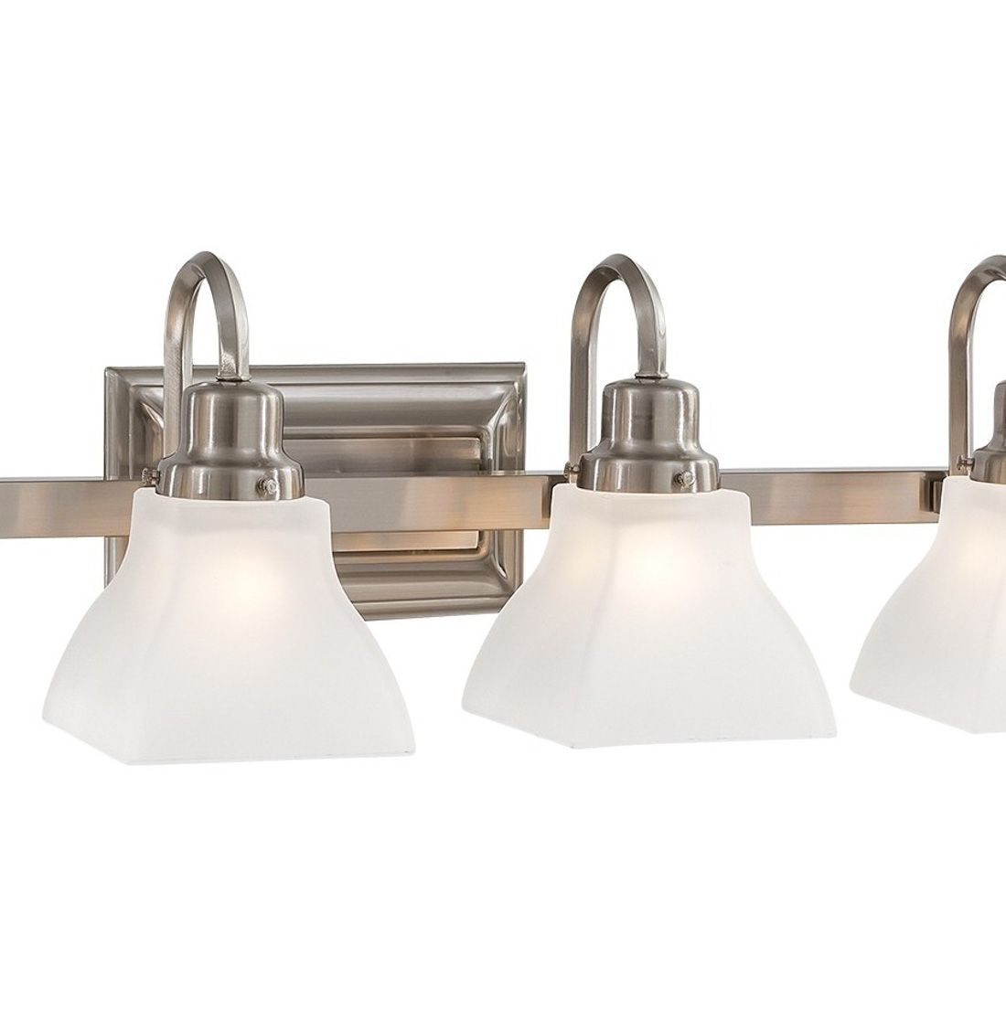 Image 3 Minka-Lavery Mission Ridge 4-Light Brushed Nickel Vanity Light more views