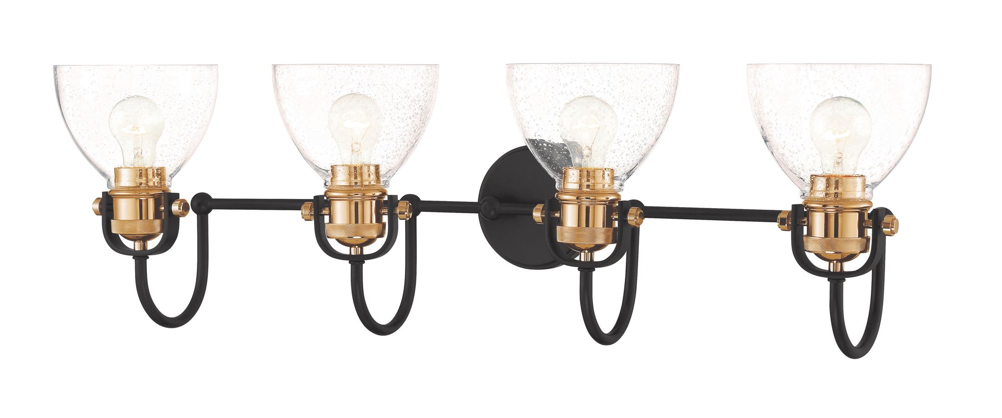 Image 4 Minka-Lavery Monaco 4-Light Bronze Bath Bar more views