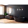 6_Minka Lavery Monico 26" Wide Bronze and Brass 3-Light Bath Light more views