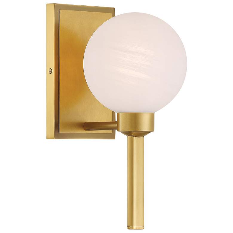 Image 6 Minka Lavery Mooncrest 1-Light 6-in Legacy Brass Indoor Vanity Light more views