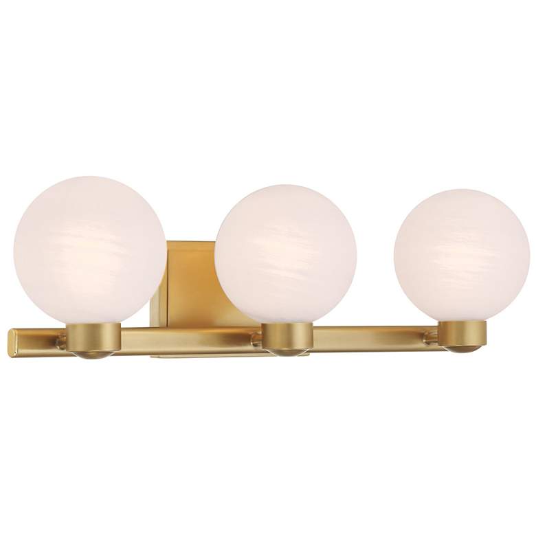 Image 5 Minka Lavery Mooncrest 3-Light 25-in Legacy Brass Indoor Vanity Light more views