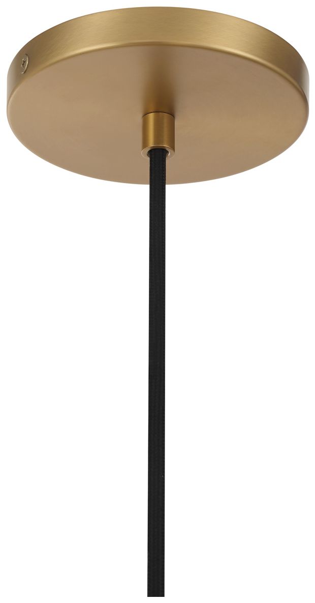 Minka Lavery Narra 1-Light 12-in Legacy Brass Pendant with Shade