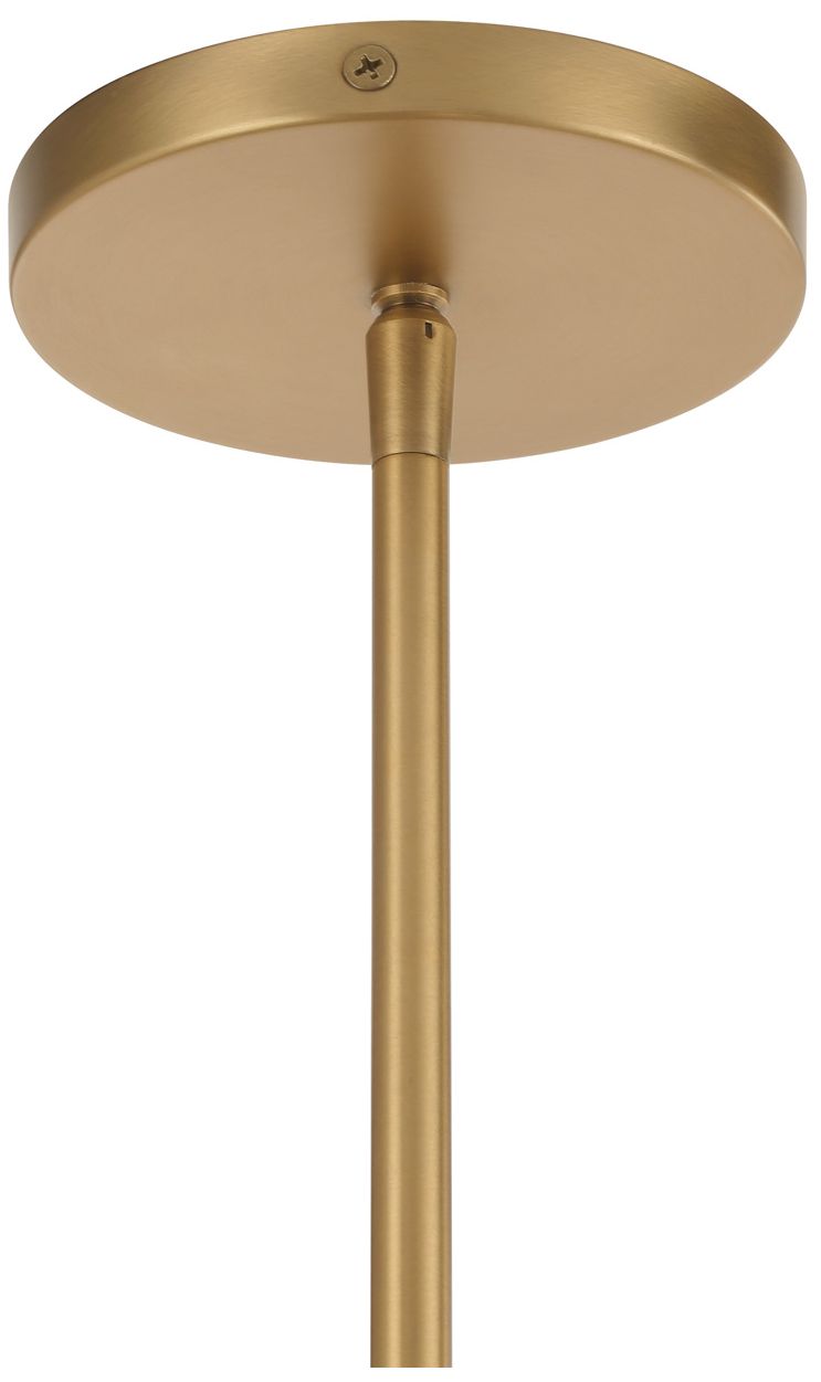 Minka Lavery Narra 5-Light 47-in Legacy Brass Chandelier with Shades
