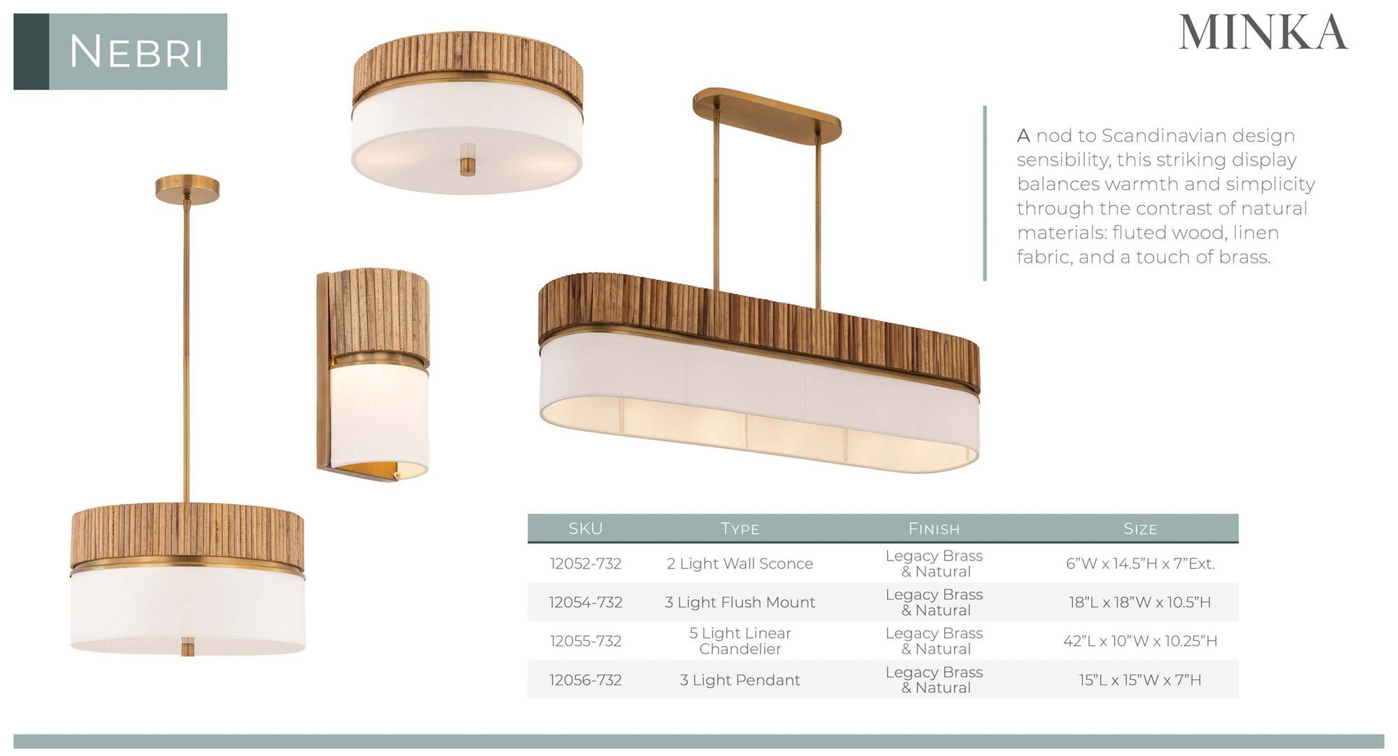 Minka Lavery Nebri 2-Light 7-in Legacy B
